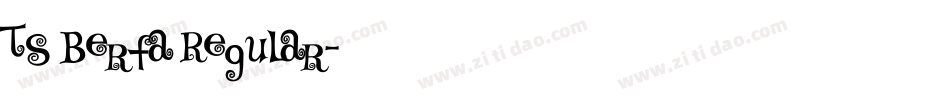 TS Berfa Regular字体转换